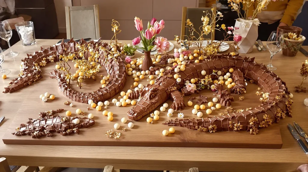 Des chocolats en forme de toques, de pivoines, de crocodiles et de dés à coudre : à Pâques, des chefs offrent