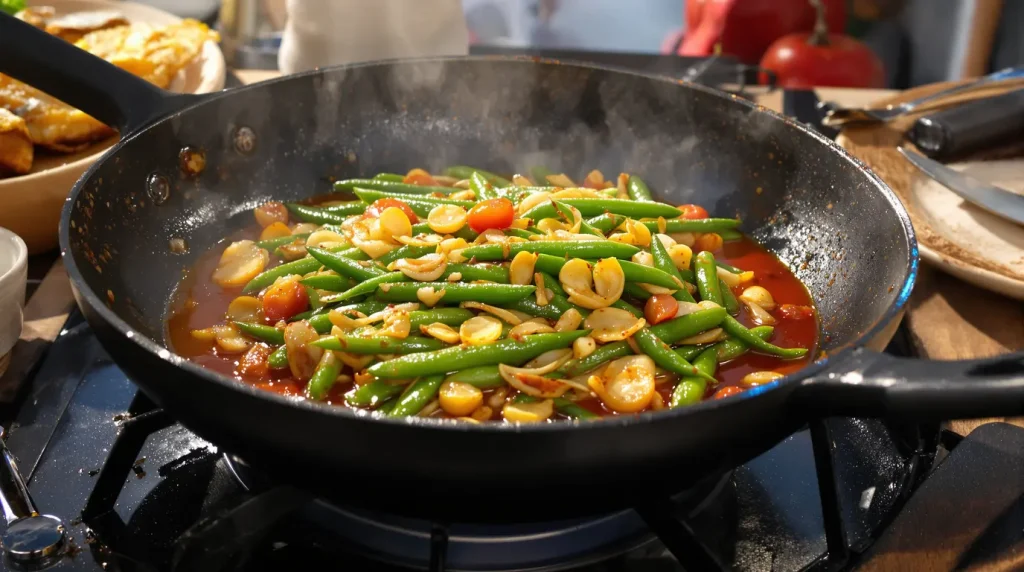 Mieux que la cuisson à l'eau : les haricots verts ont beaucoup plus de goût quand on les cuisine comme ça